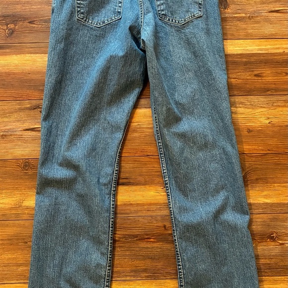 Y2K Levi Strauss Signature Jeans 10M Mid Rise Straight Leg Blue Stretch Denim - Picture 11 of 11